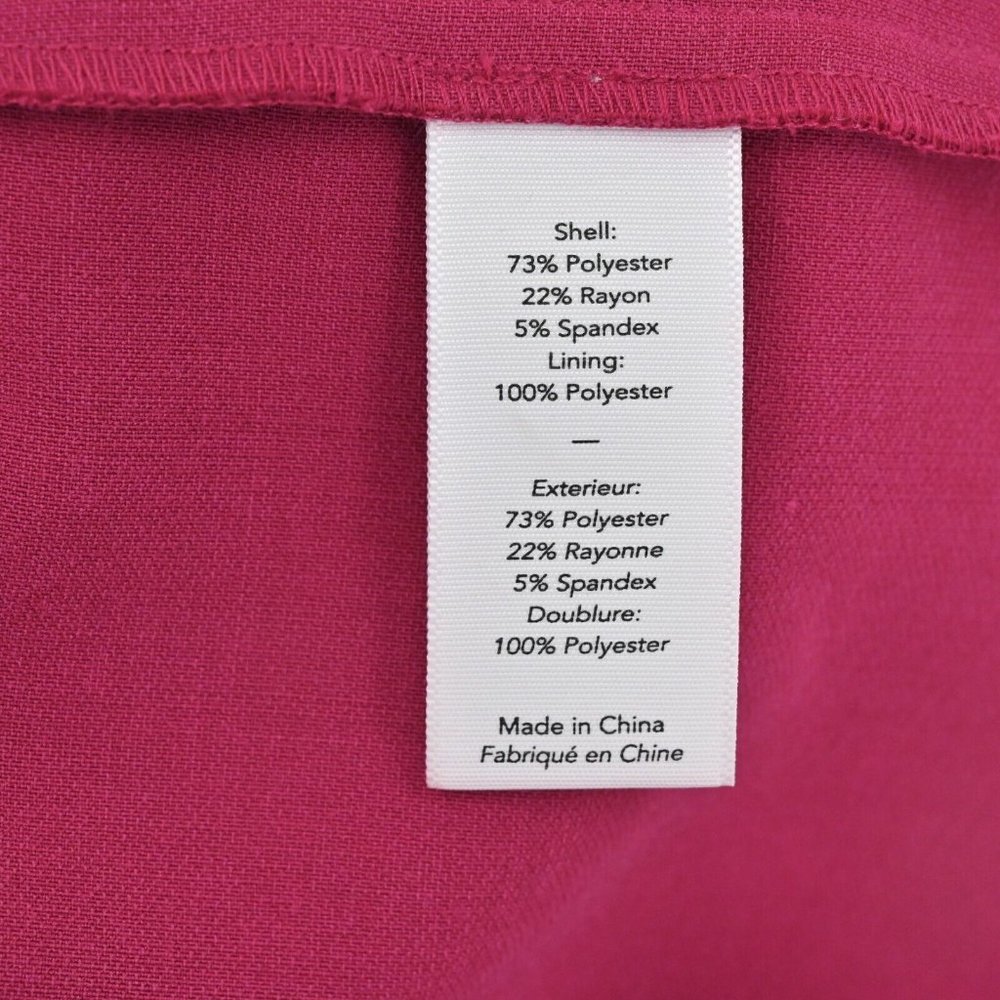 LIKELY Womens Constance Mini Dress Fuchsia Pink Bodycon Cocktail Party Size 2 - Picture 9 of 9